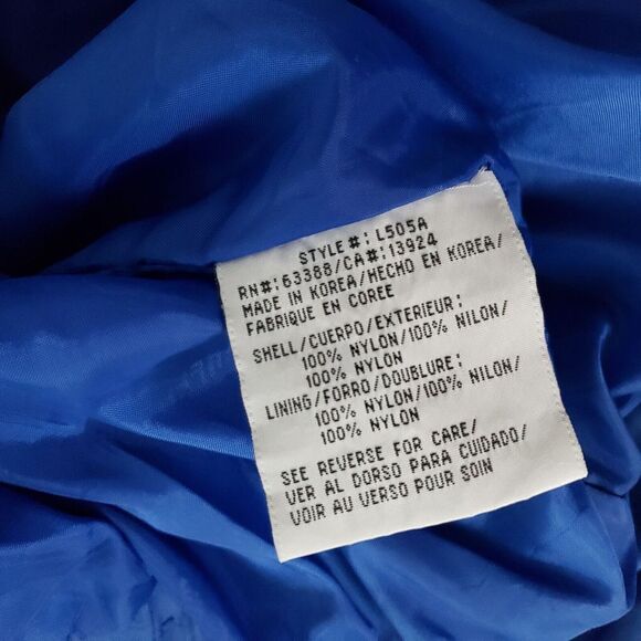 VINTAGE Florida Gators Jacket Mens 2XL Blue Logo Athletic Football XXL Nylon - Picture 12 of 12